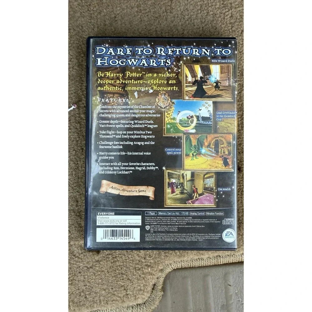 Harry Potter‎ Chamber of Secrets PS2 Game